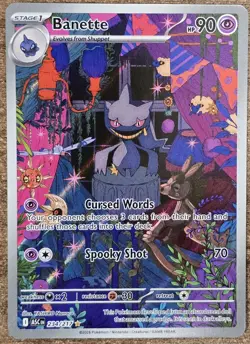 Banette 234/217 Illustration Rare Ascended Heroes Pokemon Near Mint - Image 1