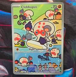 The Pokemon Company Clobbopus 207/191 Sv08 Surging Sparks IR Full Art Holo EN - Image 1