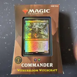 MTG - Magic the Gathering - Strixhaven - Witherbloom Witchcraft Commander Deck - Image 1