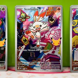 Pokemon TCG First Partner Series 2 Gen 8 starters Grookey, Scorbunny and Sobble - Image 3