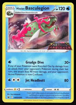 Hisuian Basculegion SWSH205 Holo Promo Sword & Shield Promo Pokemon Holo LP - Image 1