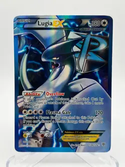 2012 POKEMON LUGIA EX TEAM PLASMA-PLASMA STORM 134/135 FULL ART **READ** - Image 1