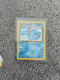 Nintendo Pokemon Feraligatr Neo Genesis 5 Holo Rare 120HP English 2000 - Image 1