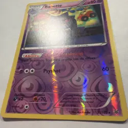 Banette 31/108 Rare Roaring Skies Pokemon Reverse Holo LP - Image 2