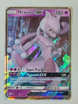 Pokemon Mewtwo GX 31/68 - Hidden Fates - Holo - Image 1