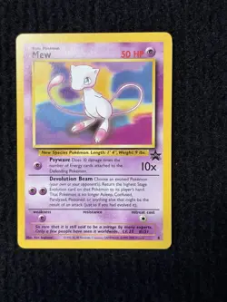 Pokemon TCG - Mew - 8 - Promo - Rare - Wizards Black Star Promos NM/LP - Image 1