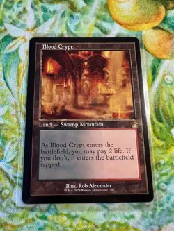 Blood Crypt (Retro Frame) MTG: Ravnica Remastered *Pack Fresh* - Image 1