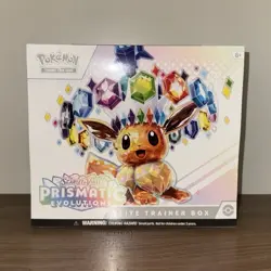 Pokemon Prismatic Evolutions Elite Trainer Box ETB Sealed Eevee - 1 Box - Image 1