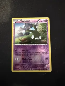 Trubbish 63/135 Reverse Holo Uncommon Plasma Storm Pokemon TCG - Image 1