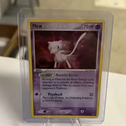 Nintendo Pokemon TCG Mew POP Series 4 4/17 Rare Holo 70HP English 2006 - Image 1