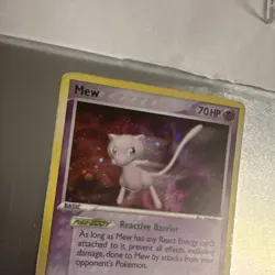 Nintendo Pokemon TCG Mew POP Series 4 4/17 Rare Holo 70HP English 2006 - Image 5
