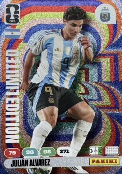 Panini Adrenalyn XL FIFA World Cup 2026 Julian Alvarez Limited Edition Card - Image 1