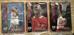 1996 Upper Deck Michael Jordan ALL METAL Card Set (6 Cards) Chicago Bulls 🔥🐐🔥 - Image 3