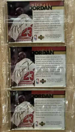 1996 Upper Deck Michael Jordan ALL METAL Card Set (6 Cards) Chicago Bulls 🔥🐐🔥 - Image 4