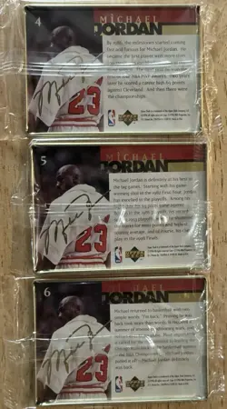 1996 Upper Deck Michael Jordan ALL METAL Card Set (6 Cards) Chicago Bulls 🔥🐐🔥 - Image 5