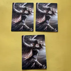 3x Angel Angel Double-Sided Token [Unstable Tokens] Lightly Played Foil - Image 2