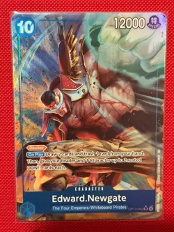 ONE PIECE: Edward Newgate OP13-042 - SR ALT ART (ENGLISH) - Image 1