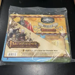 7 count Skull & Shackles Card Game Base Set Mini Mats for Pathfinder Adventure - Image 1