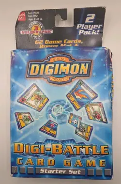 Digimon Cards Digi Battle 2 Player Starter Set Pack New English Sealed - Image 1