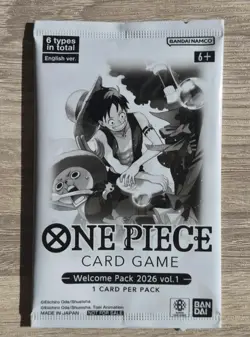 One Piece Card Game: Welcome Pack 2026 vol. 1. New & Factory Sealed. - Image 1
