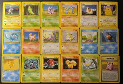 COMPLETE Non-Holo Pokemon BASE Set 17-102 Rares, Uncommons, Commons (NM/LP) - Image 3