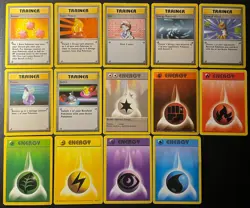 COMPLETE Non-Holo Pokemon BASE Set 17-102 Rares, Uncommons, Commons (NM/LP) - Image 5