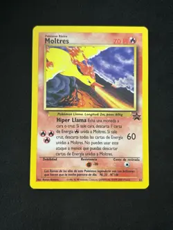 Moltres 21 Black Star Promo (Spanish) Pokemon TCG - NM - Image 1
