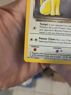 Pokemon TCG | Dark Persian | Black Star Promo Card #17 - Image 5