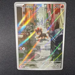 Pokemon TCG Litleo Card 139/132 Mega Evolution NM Condition - Image 3