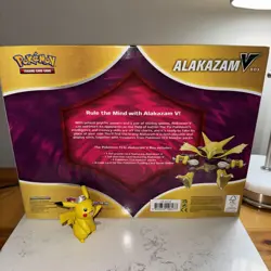 New Sealed Pokemon TCG Alakazam V Box - Image 2