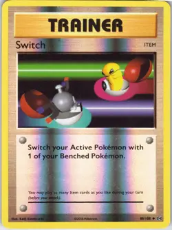 Switch – Pokemon TCG XY Evolutions 88/108 Reverse Holo Damaged - Image 1