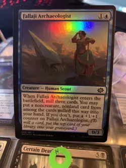 ​Fallaji Archaeologist Near Mint Foil The Brothers' War ​​​​​ - Image 1