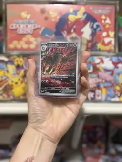 Mightyena 243/217 Illustration Rare Ascended Heroes Pokemon Holo - Image 1