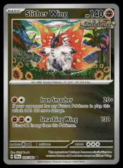 Slither Wing Shrouded Fable 026/064 Uncommon Reverse Holo Pokemon Near Mint - Image 1