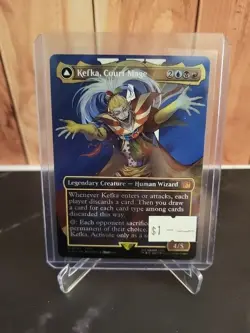 Kefka, Court Mage (0543) (Borderless) (Surge Foil) Final Fantasy Foil - Image 1