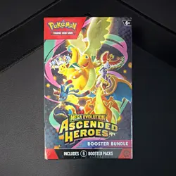 Pokemon TCG Mega Evolution—Ascended Heroes Booster Bundle Box 6 Packs - Image 1