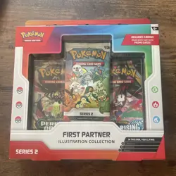 Pokemon TCG First Partner Illustration Collection Series 2 Sealed Box - Image 1