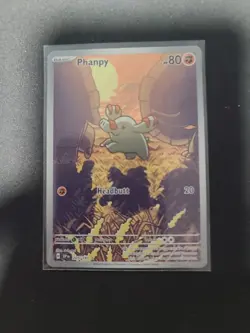 💎 Pokemon TCG Phanpy 205/191 Surging Sparks Illustration Rare Near Mint💎 - Image 1