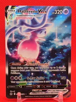 Hatterene VMAX GG47/GG70 Crown Zenith: Galarian Gallery NM Pokemon - Image 1
