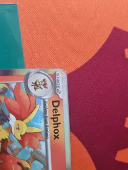Pokemon TCG Delphox Chaos rising stamp MEP 074 Mega evolutions promo - Image 3
