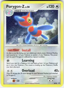 Pokemon Porygon-Z DP35 Holo Promo Diamond and Pearl Promos Pokemon Near Mint - Image 1