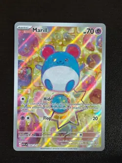 Marill 232/217 Illustration Rare Ascended Heroes Pokemon Holo Near Mint - Image 1