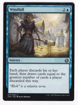 MTG Windfall Iconic Masters 077/249 Regular Uncommon - Image 1