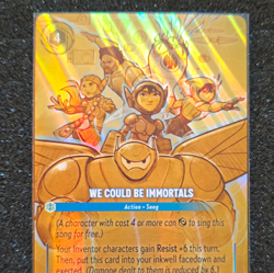 Disney Lorcana We Can Immortal Enchanted Holo Foil - Image 1