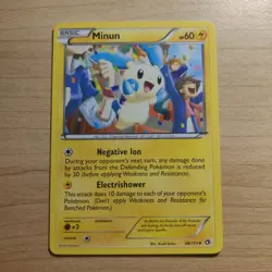 Minun 48/113 - LP Legendary Treasures - Pokemon 2013 Uncommon TCG Card - Image 1
