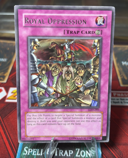 Royal Oppression LOD-091 Rare Legacy of Darkness Yu-Gi-Oh Unlimited LP-/MP - Image 1