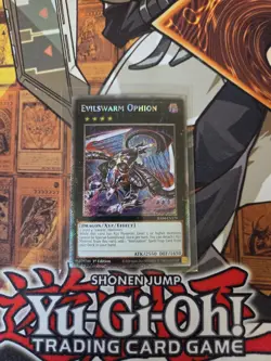 YUGIOH EVILSWARM OPHION RA04-EN179 PLATINUM RARE 1ST ED NM - Image 1