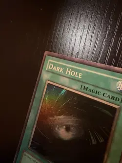 Yu-Gi-Oh! Dark Hole LOB-052 Super Rare - Foil Shift - VLP - Image 3