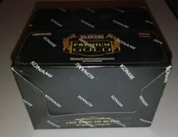 Yu-Gi-Oh PREMIUM GOLD 1ST EDITION Display Box (5 Mini Booster Boxes) 15 Packs - Image 3