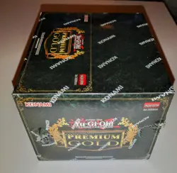 Yu-Gi-Oh PREMIUM GOLD 1ST EDITION Display Box (5 Mini Booster Boxes) 15 Packs - Image 5